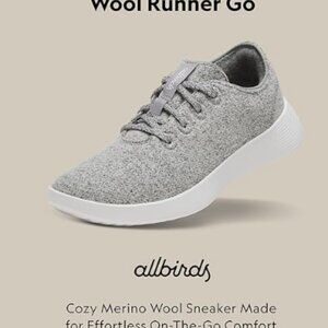Allbirds Women's Wool Runner 2 - Medium Grey (Blizzard Sole)